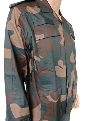 BDU Military Camo Jacket And Pants Set 65% Polyester 35% Cotton Tactical Workwear