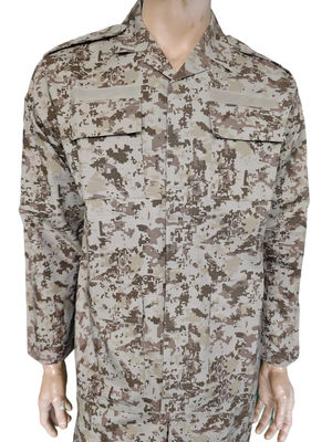 BDU Desert Digital Camo Training Uniform Set with Button Closure