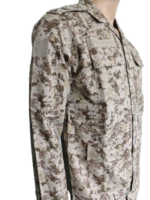 BDU Desert Digital Camo Training Uniform Set with Button Closure