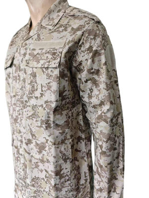 BDU Desert Digital Camo Training Uniform Set with Button Closure