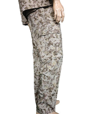BDU Desert Digital Camo Training Uniform Set with Button Closure