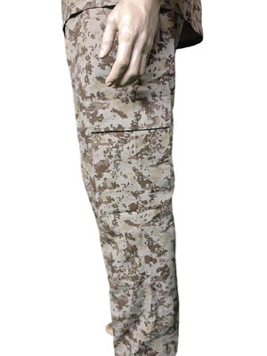 BDU Desert Digital Camo Training Uniform Set with Button Closure