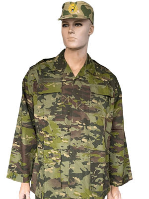 Custom BDU Long Sleeve Tactical Combat Suit Camo Jacket Pants 65% Polyester 35% Cotton