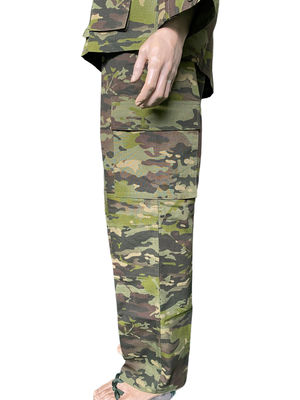 Custom BDU Long Sleeve Tactical Combat Suit Camo Jacket Pants 65% Polyester 35% Cotton