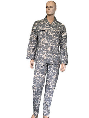 BDU Field Ripstop Uniform Desert Camo Shirt And Pants Tear Resistant Combat Training Suit
