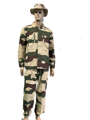 French F1 Style Tactical Uniform Ripstop Camouflage TC 65/35 Fabric