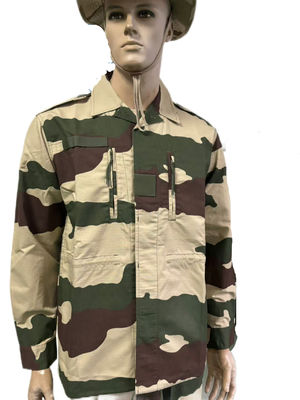 French F1 Style Tactical Uniform Ripstop Camouflage TC 65/35 Fabric