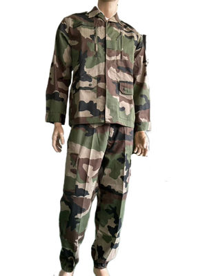 French F2 Military Camouflage Uniform Jacket and Pants Set