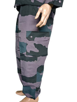 Breathable Abrasion Resistant French Military Uniform Set F1 Combat System