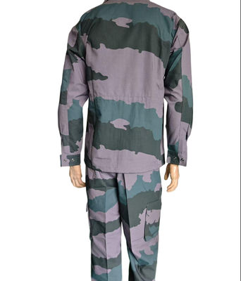 Breathable Abrasion Resistant French Military Uniform Set F1 Combat System