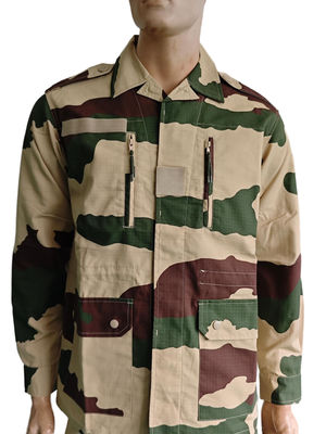 French F1 Woodland Camo Military Uniform Polyester Cotton Tactical Set