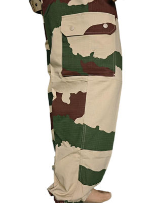 French F1 Woodland Camo Military Uniform Polyester Cotton Tactical Set