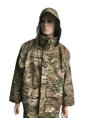 Military Tactical Fleece Jacket and Pants Set Waterproof Multicam