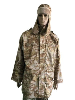 Polyester / Cotton M65 Military Winter Jacket Functional Waterproof