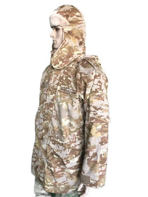 Polyester / Cotton M65 Military Winter Jacket Functional Waterproof