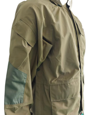 Waterproof Heritage Brown Field Jacket For Outdoor Hunting Hiking Military Style Jacket