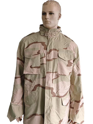 Hooded Cotton Padded Military Jacket Waterproof Warm Camouflage Battlefield Jacket