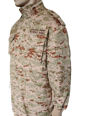 Customizable Military Jacket with Detachable Thermal Liner