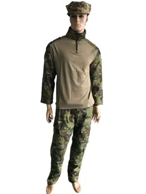 Camouflage Tactical Frog Combat Suit Polyester Cotton XS-4XL