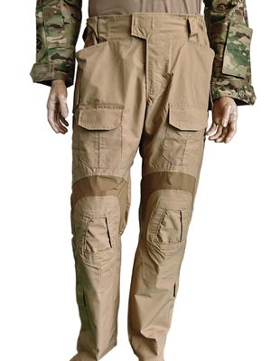 Frog Split Combat Suit Ventilated Top Utility Pants Polyester Cotton Knitted Fabric