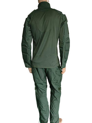 Green Frog Style Tactical Army Training Uniform Long Sleeve Tactical Uniform For Men