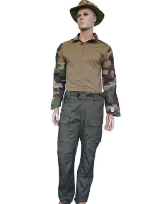 Tactical Combat Suit Frog Jacket Battle Trousers Quick Dry Ripstop Camouflage Tactical Clothing