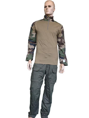 Tactical Combat Suit Frog Jacket Battle Trousers Quick Dry Ripstop Camouflage Tactical Clothing