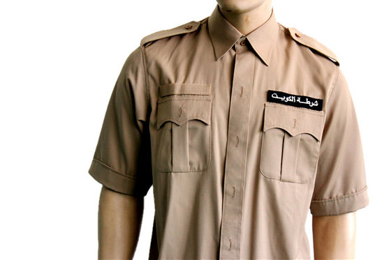 Summer Security Guard Uniform Set Breathable Polyester Cotton