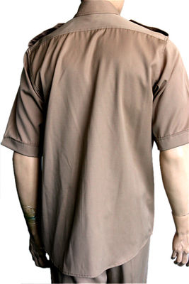 Summer Security Guard Uniform Set Breathable Polyester Cotton