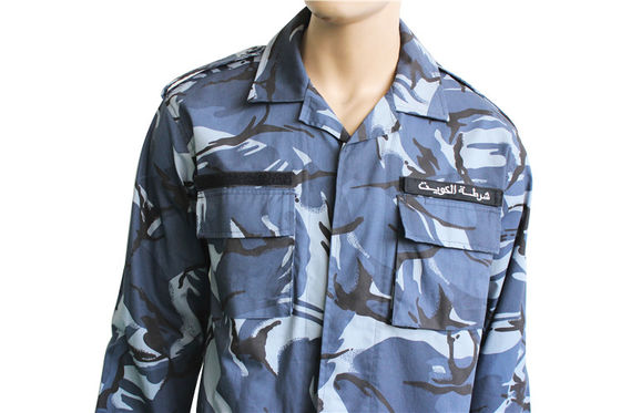 Kuwait BDU Military Uniform Camouflage Polyester Cotton Tactical Wear