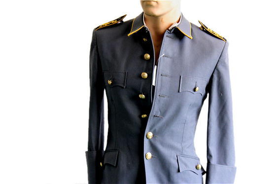 Formal Authoritative Ceremonial Uniform Set With Straight Legged Trousers
