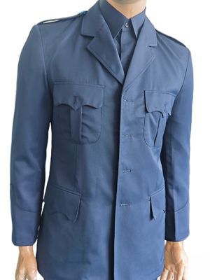 Navy Blue Military Uniform Winter Long Sleeve Ceremonial Dress