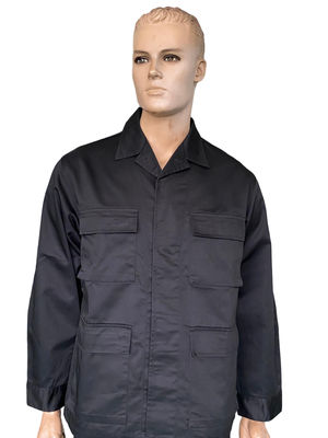 Customized Black Ceremonial Uniform Set Casual Comfortable Top 45% Wool 55% Polyester