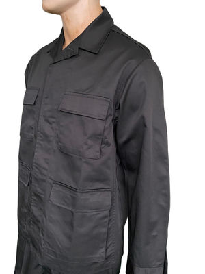 Customized Black Ceremonial Uniform Set Casual Comfortable Top 45% Wool 55% Polyester