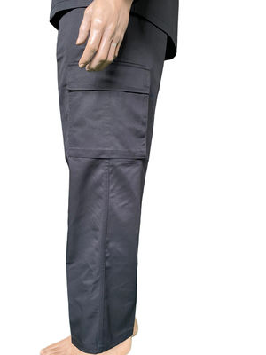 Customized Black Ceremonial Uniform Set Casual Comfortable Top 45% Wool 55% Polyester