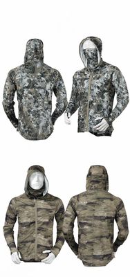 Tactical Camouflage Hooded Sweatshirt for Men Women Outdoor Training