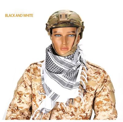 Outdoor Arabian Shemagh Tactical Accessories Multifunctional Arabian Scarf Windproof