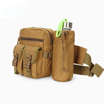 Outdoor Kettle Hanging Tactical Accessories Multifunctional Camouflage Waist Bag 600D Nylon