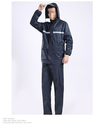 Full Body Protection Military Poncho Raincoat PU Coating Waterproof For Men And Women