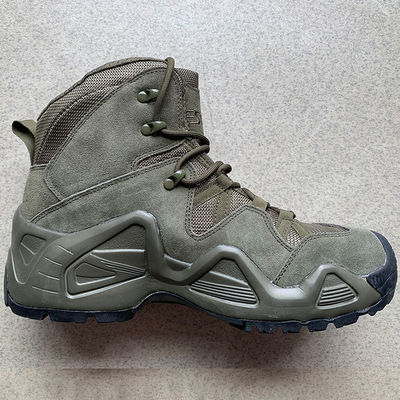 Men's Military Hiking Boots Mid Top Breathable Slip Resistant EU 38-46