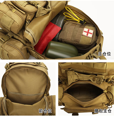 36-50L Molle System Functional Tactical Backpack For Outdoor Hiking Mountaineering Sports
