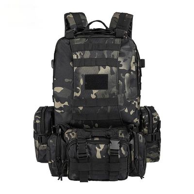 Laptop Tactical Molle Shoulder Bag Molle Backpack 50L for Outdoor Hiking Camping