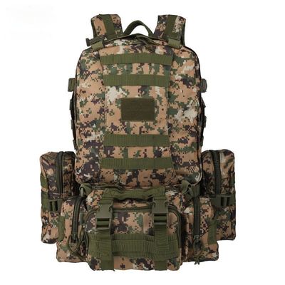 50L Functional Tactical Molle Backpack For Outdoor Mountaineering Sports Hiking