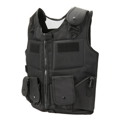 900D Oxford Tactical Vest Molle System Black Customizable Sizes M-3XL
