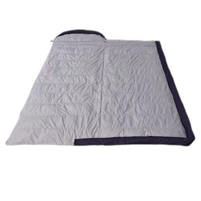 Water Resistant White Goose Down Sleeping Bag For Outdoor Camping