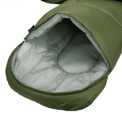 190T Polyester Waterproof Sleeping Bag for Camping Hiking Mountaineering
