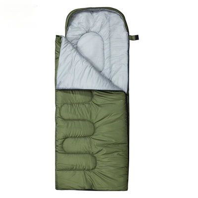 190T Polyester Waterproof Sleeping Bag for Camping Hiking Mountaineering