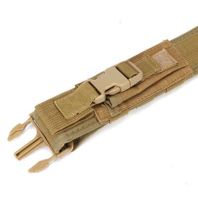 Nylon Quick Release Buckle Military Belt for Tactical Outdoor Use