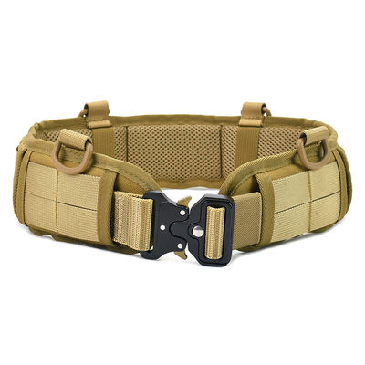 126cm Length Military Molle Tactical Belt Multifunctional For CS Field