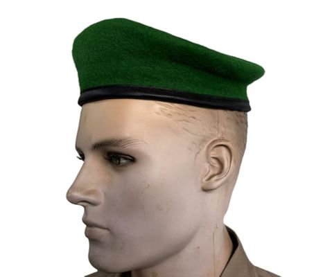 Custom Wool Military Beret Cap Adjustable Size 52-64cm